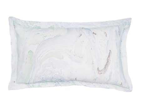 Marble Sea Glass King Sham Cheap