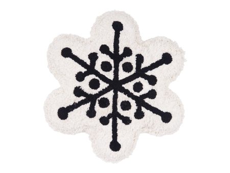 Onyx Snowflake Shaped Pillow For Cheap