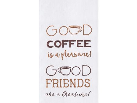 Good Coffee Is A Pleasure Kitchen Towel Online Sale