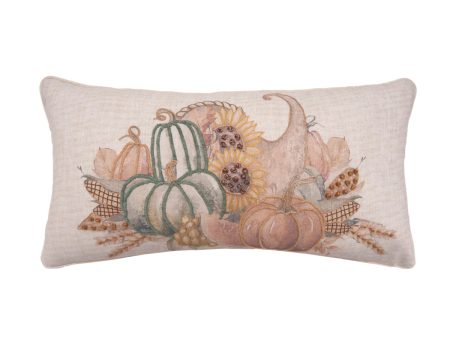 Autumn Fields Cornucopia Pillow Discount