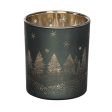 Small Pine Tree Candle Holder Online now