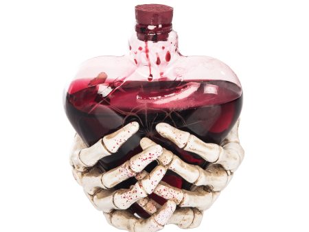 Bloody Heart Glass Bottle For Cheap