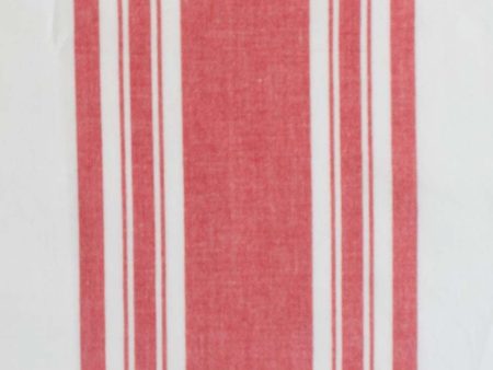 Farmhouse Stripe on White Fabric Swatch Supply