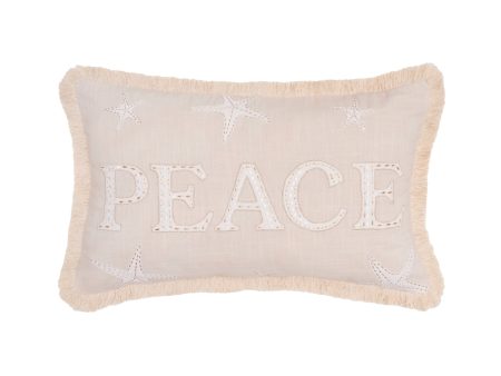 Golden Coast Peace Pillow For Cheap