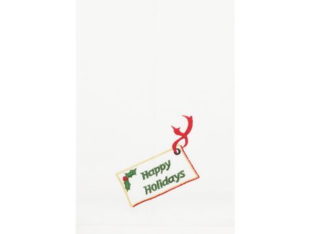 Happy Holidays Guest Towel For Cheap