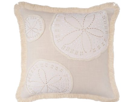 Golden Coast Sand Dollars Pillow For Cheap