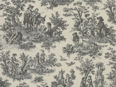 Waverly Rustic Life - Noir 682041 Upholstery Fabric Fashion