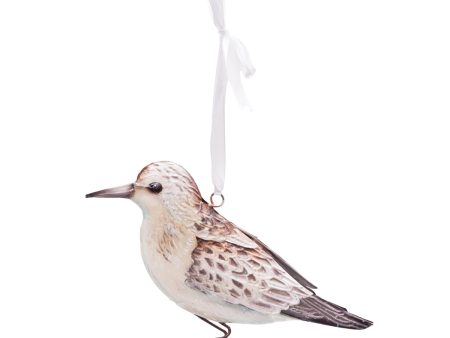 Metal & Capiz Sandpiper Ornament Online