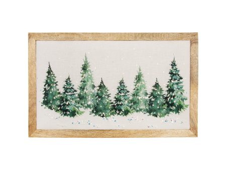 Evergreen Trees Wall Art Online Sale