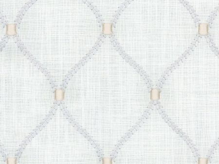 Williamsburg Deane Embroidery - Sterling 700096 Fabric Swatch Online