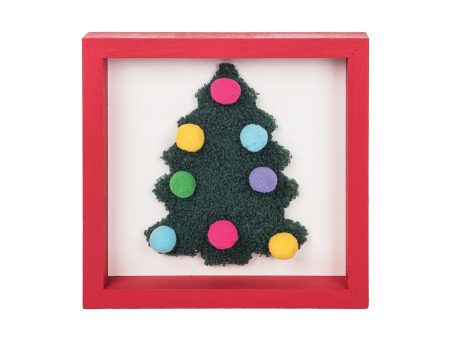 Tufted Tree Shadow Box Hot on Sale