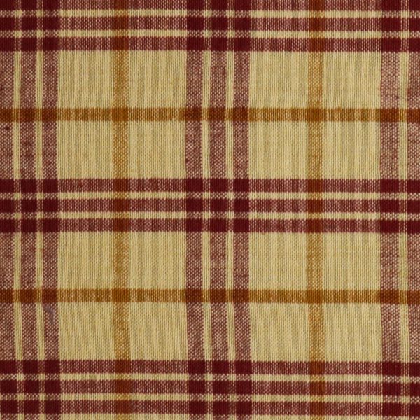 Bentley Plaid Homespun Fabric Swatch - **Discontinued Fabric** Cheap