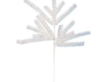 Shimmer White Tinsel Pick Hot on Sale