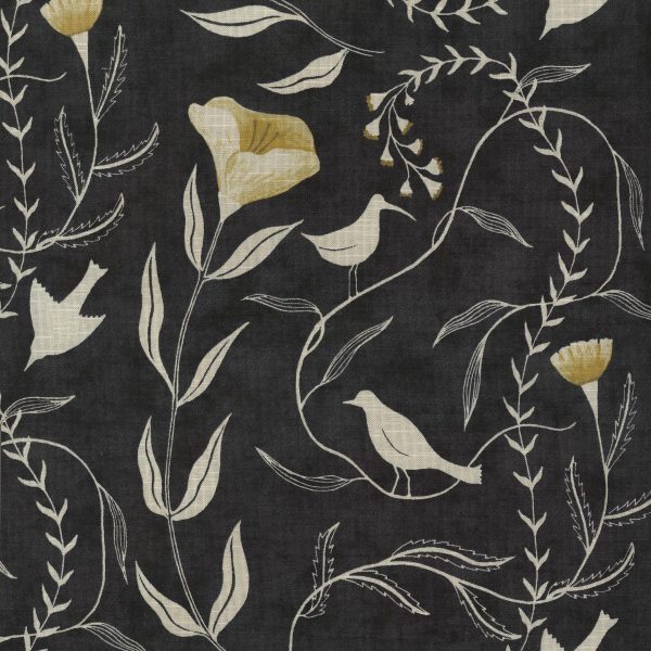 Elana Gabrielle Birdsong - Coal 140040 Upholstery Fabric on Sale