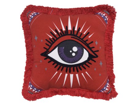 Mystical Eye Mini Mini Pillow For Cheap