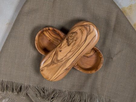 Olive Wood Salt and Pepper Keeper Online