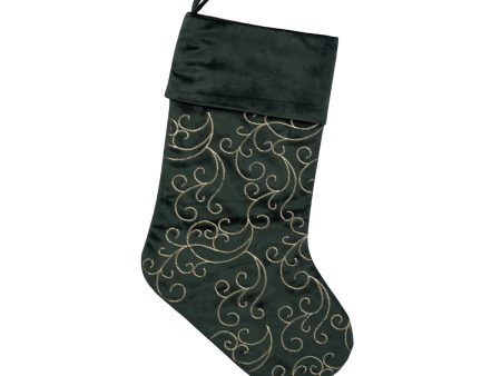 Emerald Swirl Stocking Sale