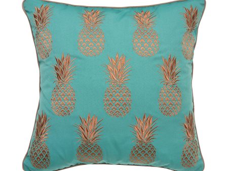 Pineapple Bronze & Mineral Indoor Outdoor Pillow Online Sale