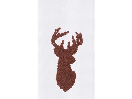 Dear Silhouette Kitchen Towel For Sale