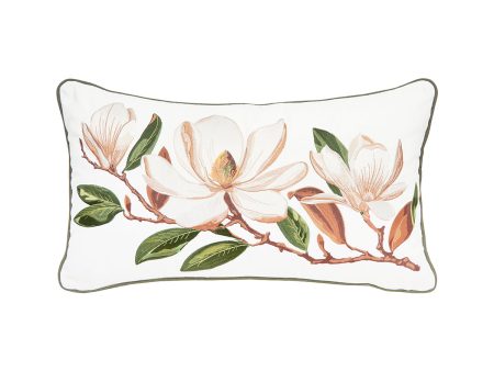 Magnolia Indoor Outdoor Lumbar Pillow Online now