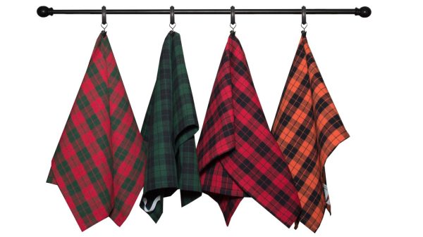 Tea Towel - Dunroven House Plaid Series Online Sale