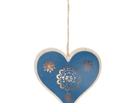 LED  Blue Heart Ornament Online Hot Sale