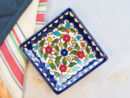 Hand-Painted Daisies Dipping Bowl Online Sale