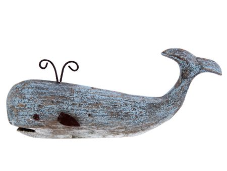 Small Light Blue Whale Figure Online Sale