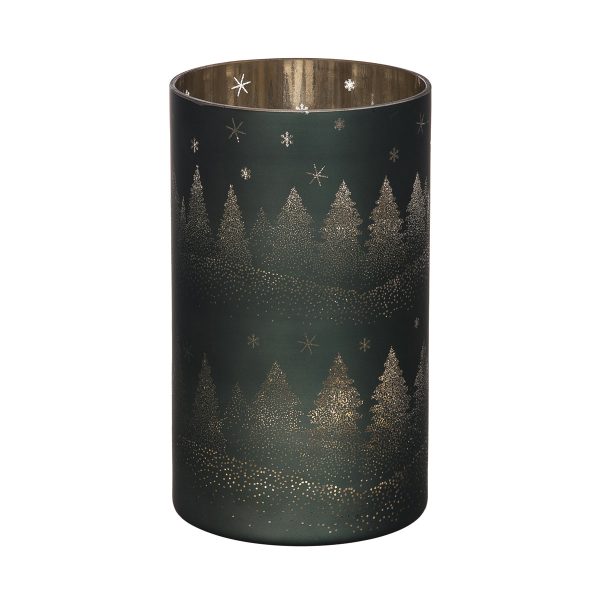 Large Pine Tree Candle Holder Discount