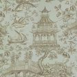 Williamsburg Chinoiserie Toile - Spa 750700 Upholstery Fabric For Cheap