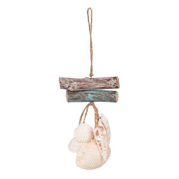 Driftwood Shell Drop Ornament Discount