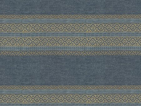 P K Lifestyles Arroyo Stripe - Shoreline 411760 Fabric Swatch Online now