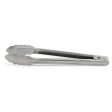 12  Stainless Steel Deluxe Locking Tongs For Sale