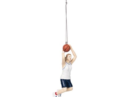 Female Basketball Player Ornament on Sale