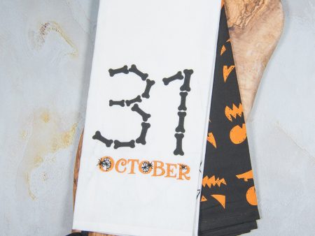 Tea Towel Set of 2 - October 31st Discount