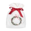 White Splendor Velvet Gift Bag Discount