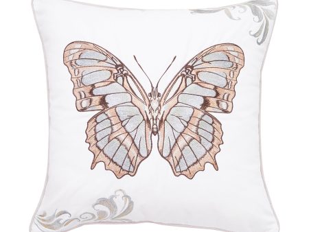 Green Malachite Butterfly Indoor Outdoor Pillow Sale