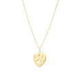 14K Cutout Heart Pendant Online Sale