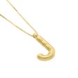 14K Helium Initial J Pendant Hot on Sale