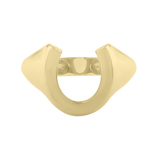 14K Horseshoe Ring Discount