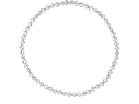 14K Moon-Cut Bead Stretch Bracelet Fashion