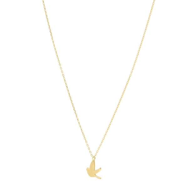 14K Dove Necklace Online Sale