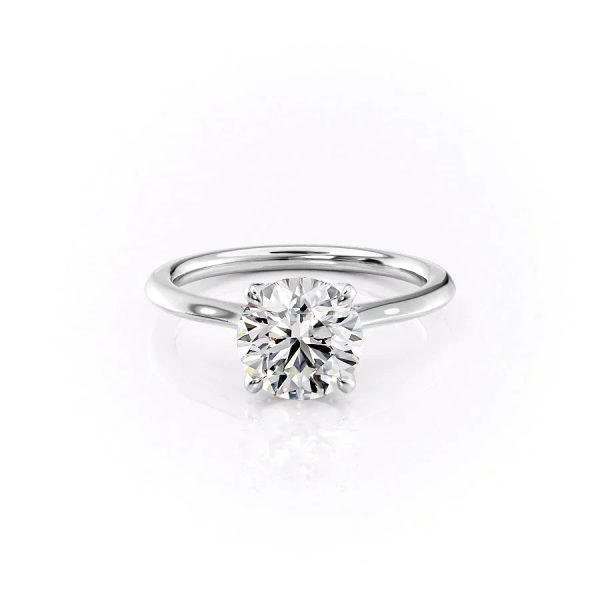 The Madison Set With A 1.5 Carat Round Moissanite Online now