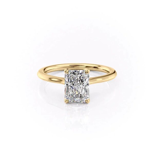 The Madison Set With A 3.5 Carat Radiant Moissanite Supply