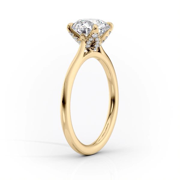 The Madison Set With A 4.5 Carat Pear Moissanite Hot on Sale