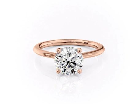 The Madison Set With A 4.5 Carat Round Moissanite Online Hot Sale