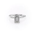 The Madison Set With A 2.5 Carat Emerald Moissanite For Discount