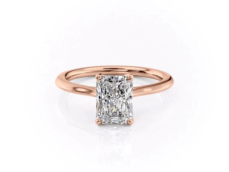 The Madison Set With A 2 Carat Radiant Moissanite For Discount